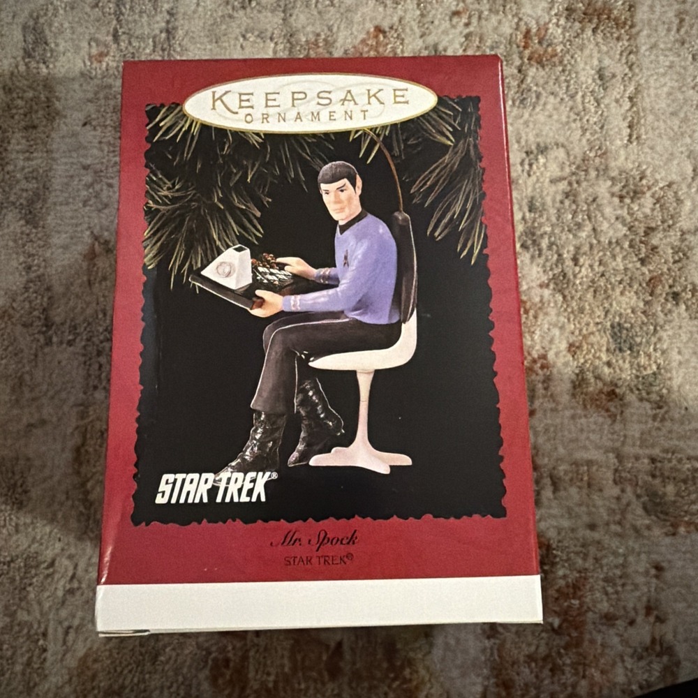 Hallmark Keepsake Ornament Star Trek Mr. Spock 1996